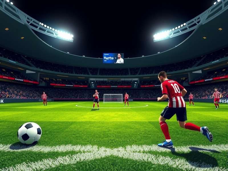 Penalty Shooters 2 gameplay screenshot showing intense penalty kick moment