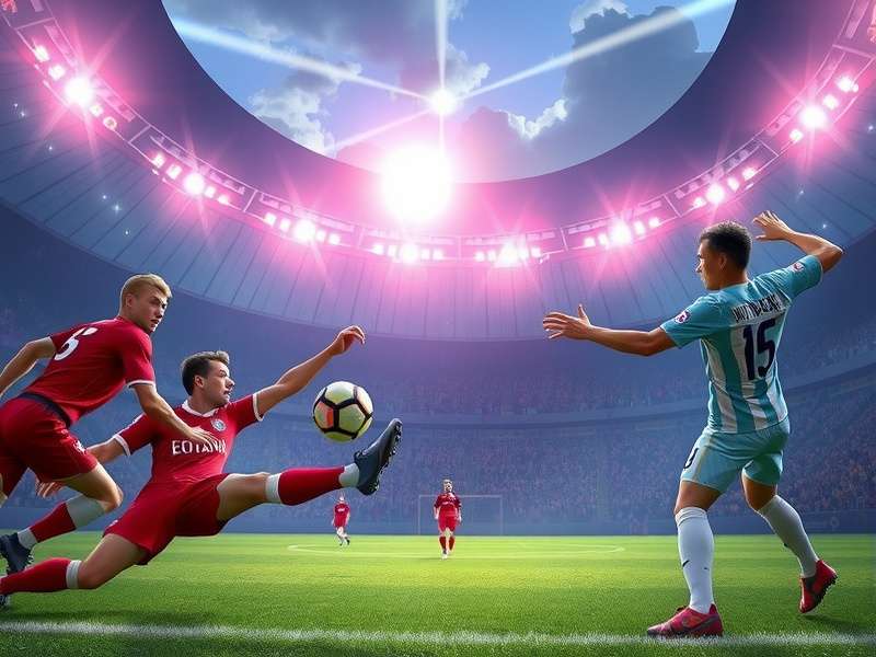 Penalty Shooters 2 gameplay screenshot showing intense penalty shootout action