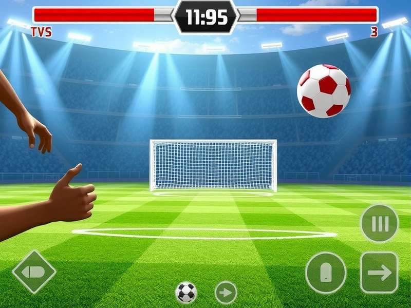 Penalty Shooters 3 intense penalty shootout scene