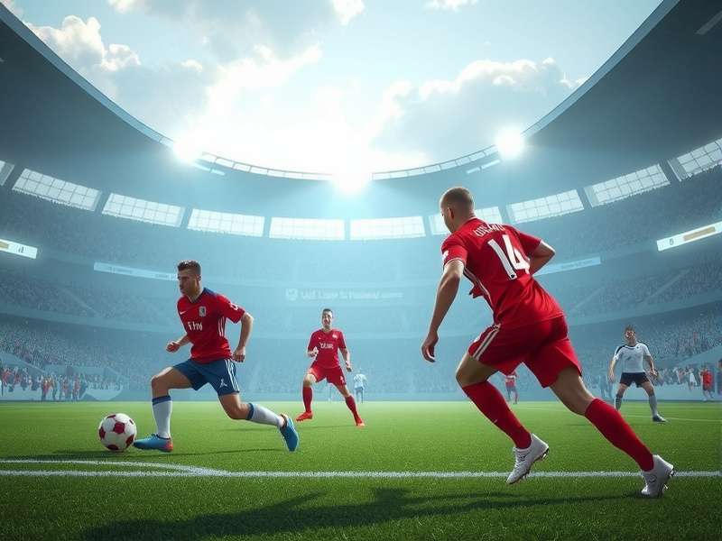 Penalty Shooters gameplay on Poki showing goalkeeper and striker