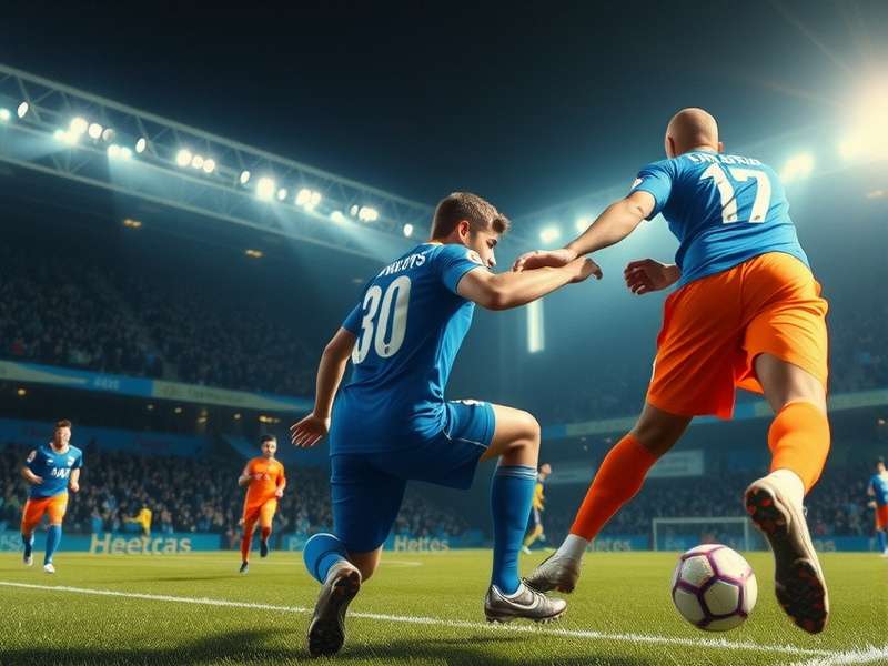 Penalty Shooters X gameplay screenshot showing penalty kick action