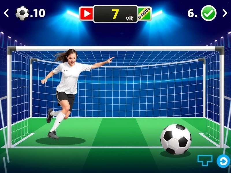 Penalty kick strategy diagram showing aiming zones in a soccer goal
