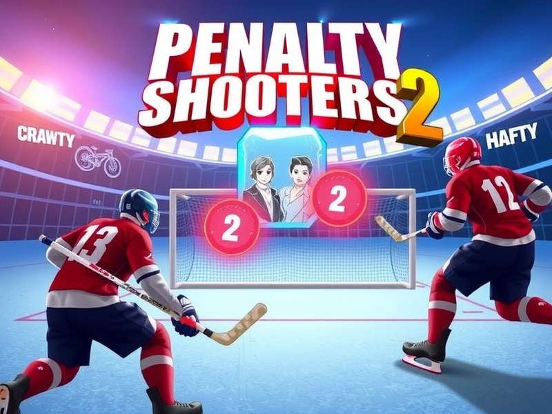 Penalty Shooters 2 gameplay screenshot showing penalty shootout action