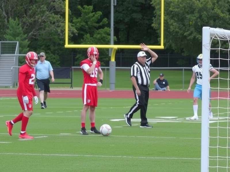 Football penalty kick moment - striker shooting against goalkeeper