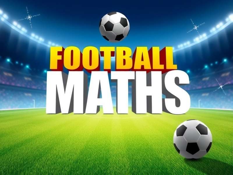 Penalty shootout action in a football maths game