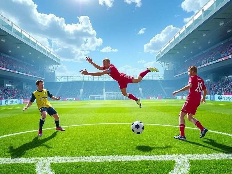 Penalty Shooters 2 gameplay screenshot showing goalkeeper and striker