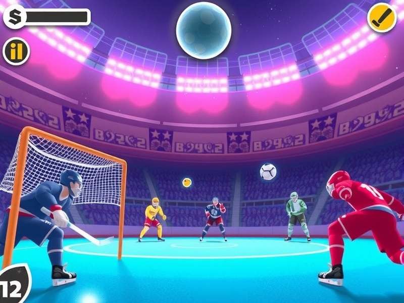 In-game screenshot of Penalty Shooters 2 Io showing a player aiming a penalty kick