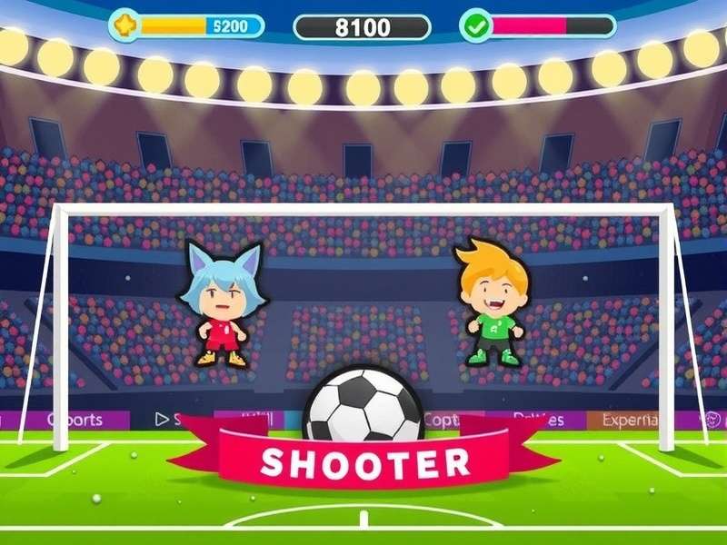 Penalty Shooters – Game Action Scene