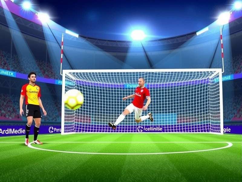 Penalty Shooters 2 Unblocked Full Screen – intense penalty kick action on full screen mode