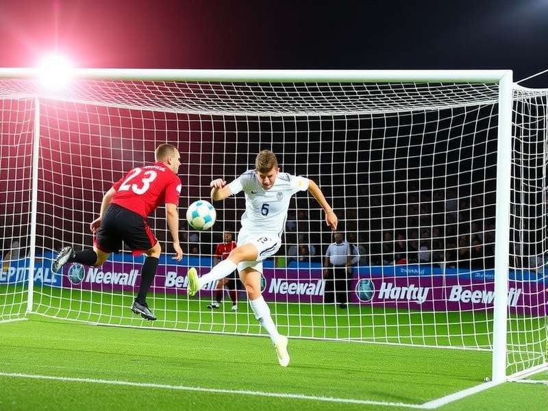 Penalty Shooters Euro 2016 – Official game cover with football and goal visual