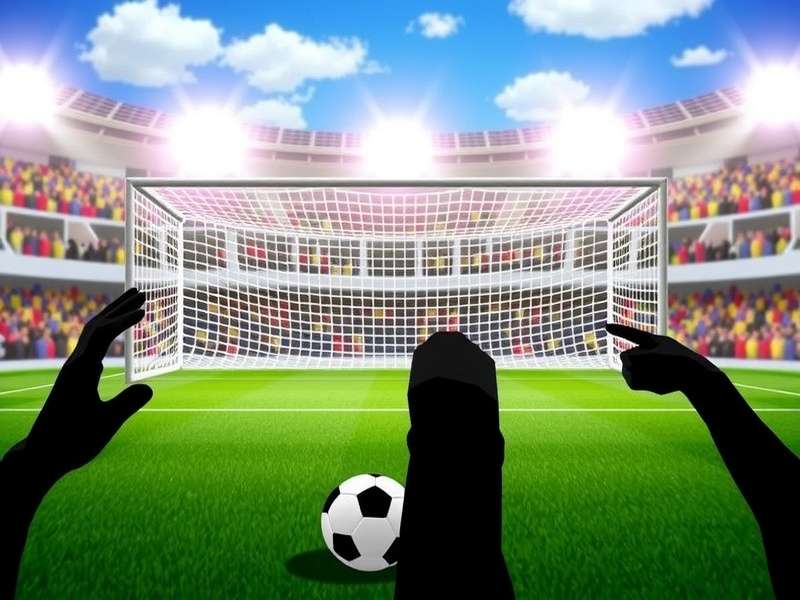 Penalty Shooters Football Game – intense penalty kick action on the pitch