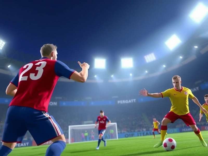 Penalty Shooters Online - The penalty spot and goal visualization