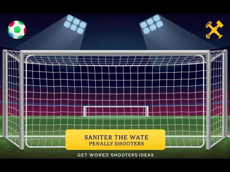 Penalty Shooters Unblocked 76 gameplay action shot showing a player taking a penalty kick